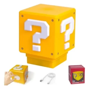 Lámpara Cubo Mario Bros